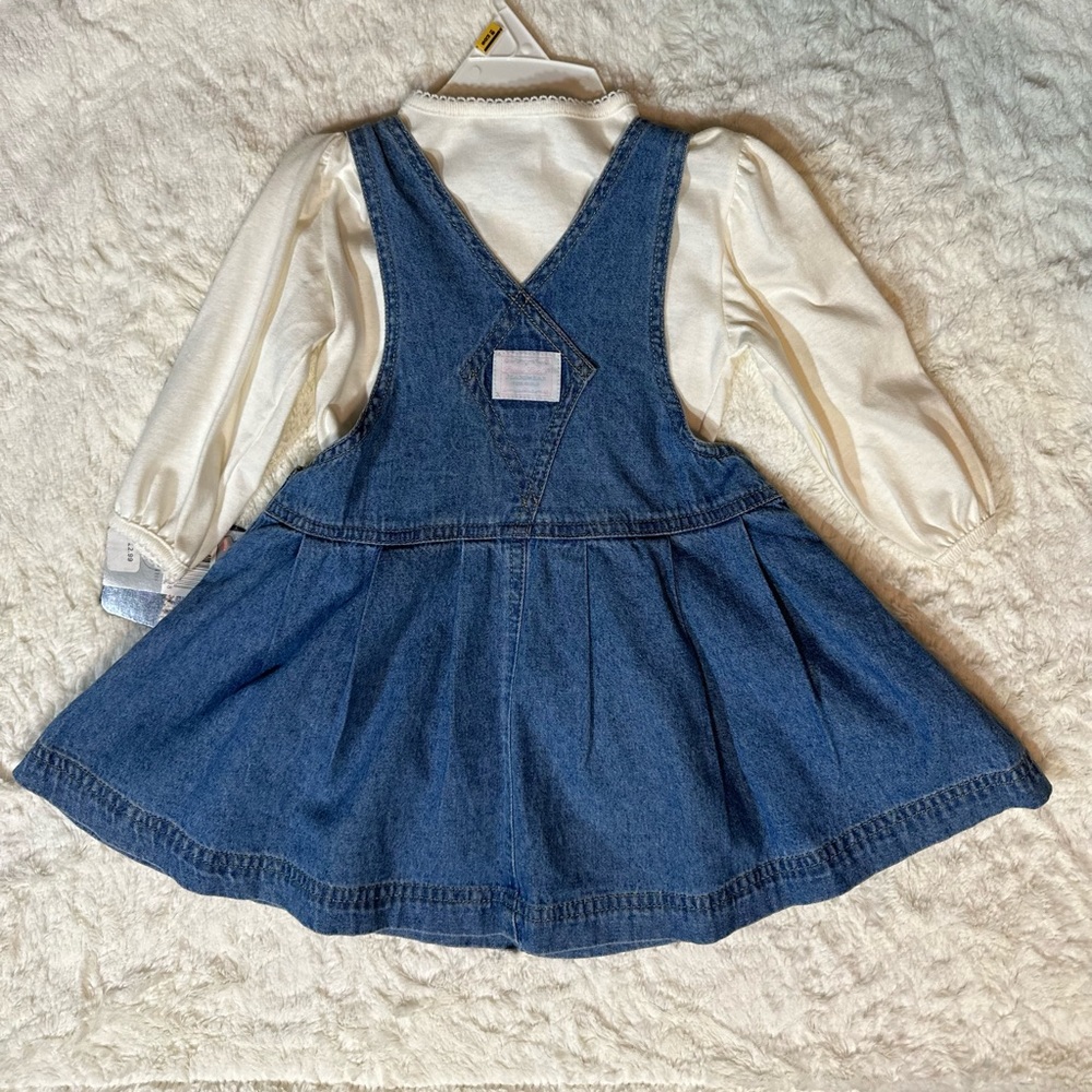 Vintage Levi's & OshKosh B'gosh overall dress NWT - Picture 9 of 9